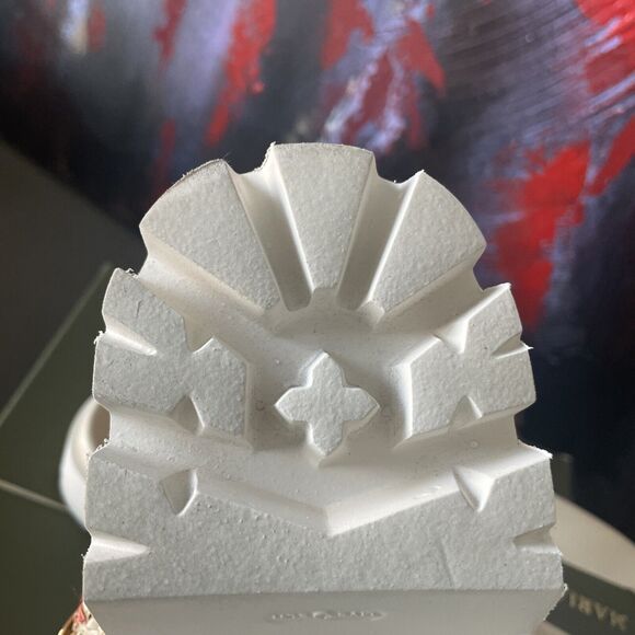 MARIA LUCA STRAP Buckle Iris LEATHER Platform SANDALS Beige EU 38  7.5 US - Picture 14 of 15